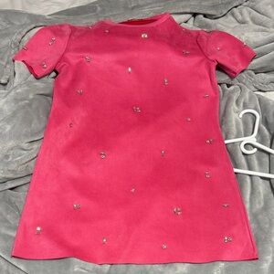 Zara Fuchsia Embellished Top